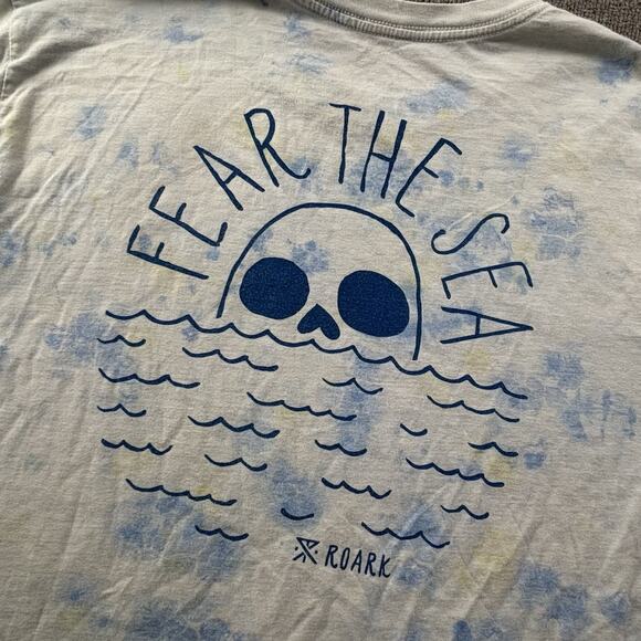 Roark Revival Shirt Adult Extra Large Tie Dye Short Sleeve Casual Outdoor Men's - Picture 13 of 14